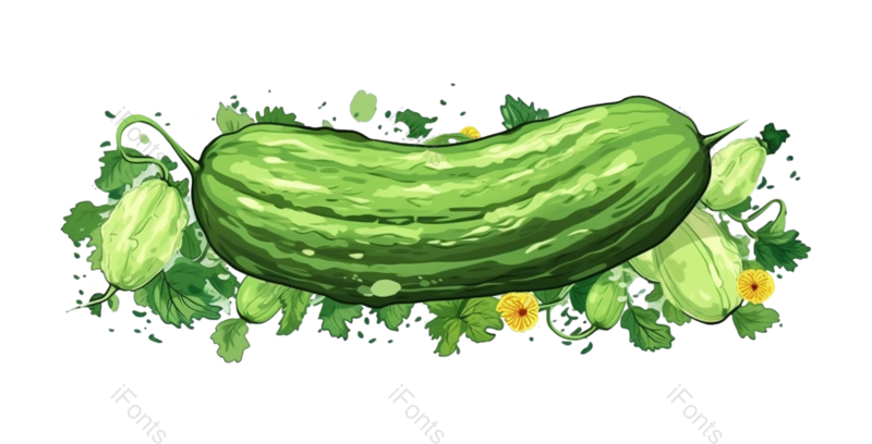 蔬菜图片,蔬菜手绘元素,自然PNG,绿色免抠素材